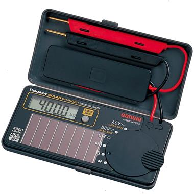日本三和（sanwa）PS8a便攜式太陽(yáng)能充電式數(shù)字萬用表